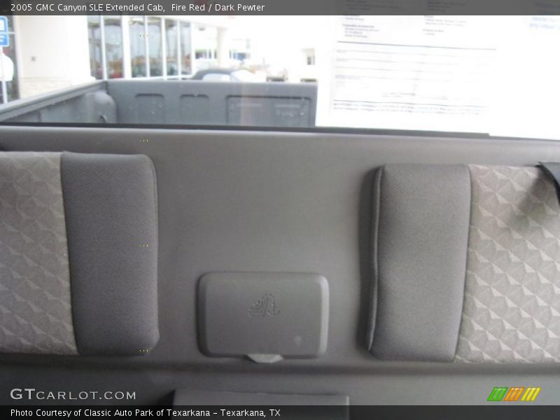 Fire Red / Dark Pewter 2005 GMC Canyon SLE Extended Cab