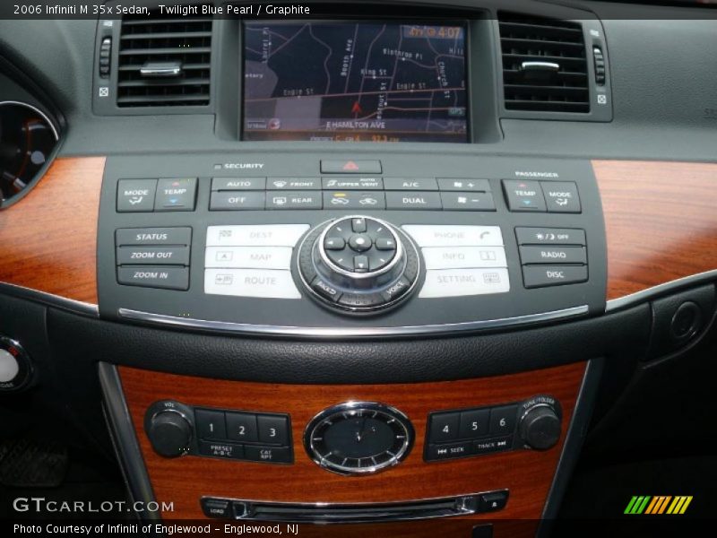 Twilight Blue Pearl / Graphite 2006 Infiniti M 35x Sedan