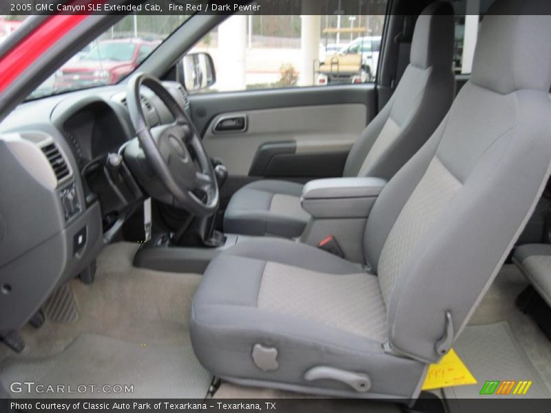 Fire Red / Dark Pewter 2005 GMC Canyon SLE Extended Cab