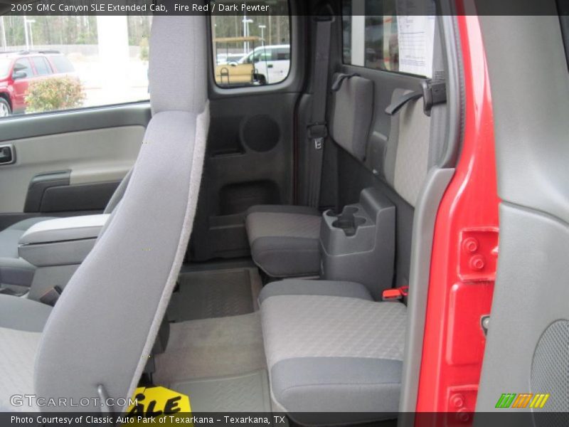 Fire Red / Dark Pewter 2005 GMC Canyon SLE Extended Cab