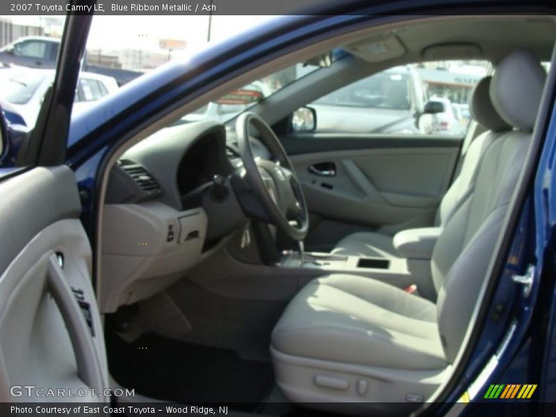 Blue Ribbon Metallic / Ash 2007 Toyota Camry LE