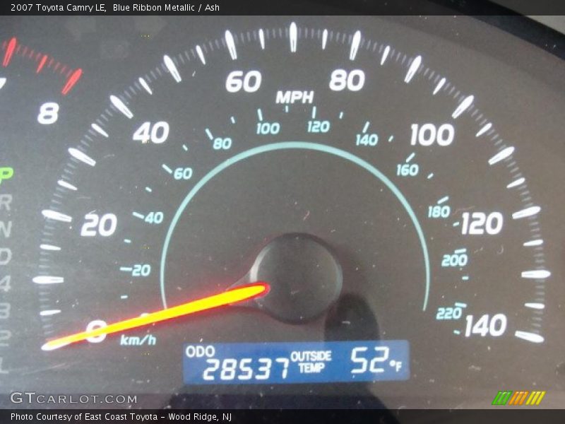 Blue Ribbon Metallic / Ash 2007 Toyota Camry LE