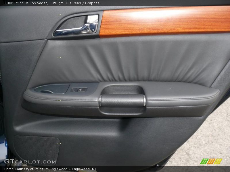 Twilight Blue Pearl / Graphite 2006 Infiniti M 35x Sedan