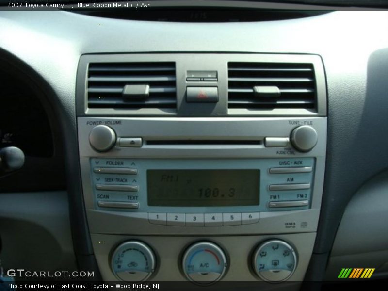 Blue Ribbon Metallic / Ash 2007 Toyota Camry LE