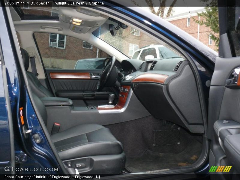 Twilight Blue Pearl / Graphite 2006 Infiniti M 35x Sedan