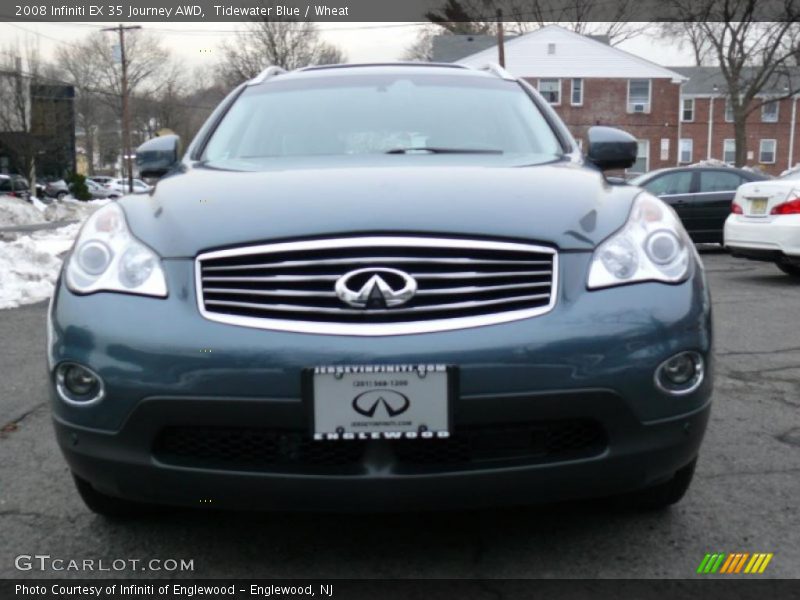 Tidewater Blue / Wheat 2008 Infiniti EX 35 Journey AWD