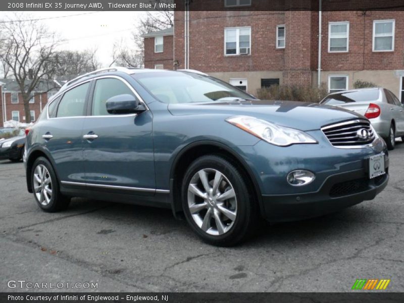 Tidewater Blue / Wheat 2008 Infiniti EX 35 Journey AWD