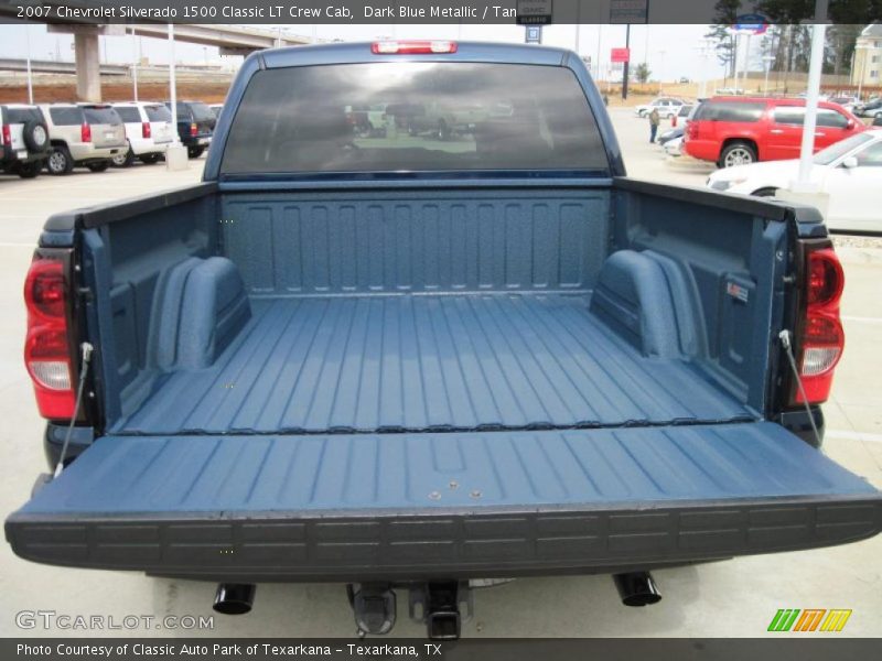 Dark Blue Metallic / Tan 2007 Chevrolet Silverado 1500 Classic LT Crew Cab