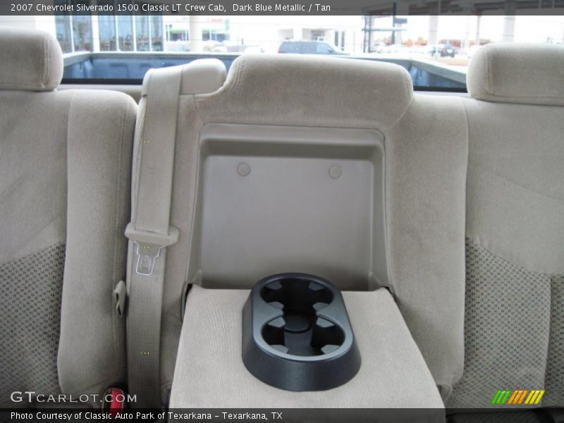 Dark Blue Metallic / Tan 2007 Chevrolet Silverado 1500 Classic LT Crew Cab