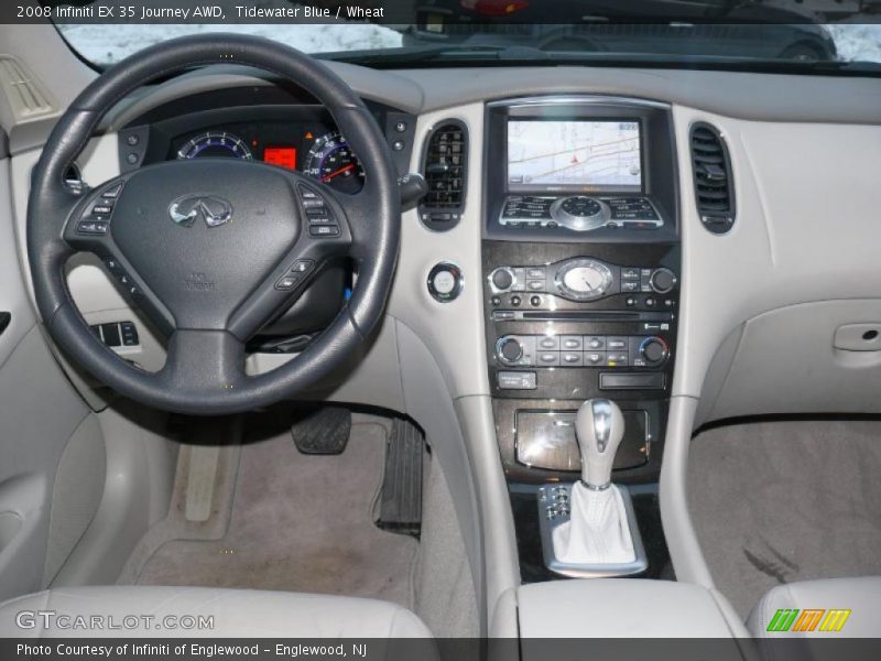 Tidewater Blue / Wheat 2008 Infiniti EX 35 Journey AWD