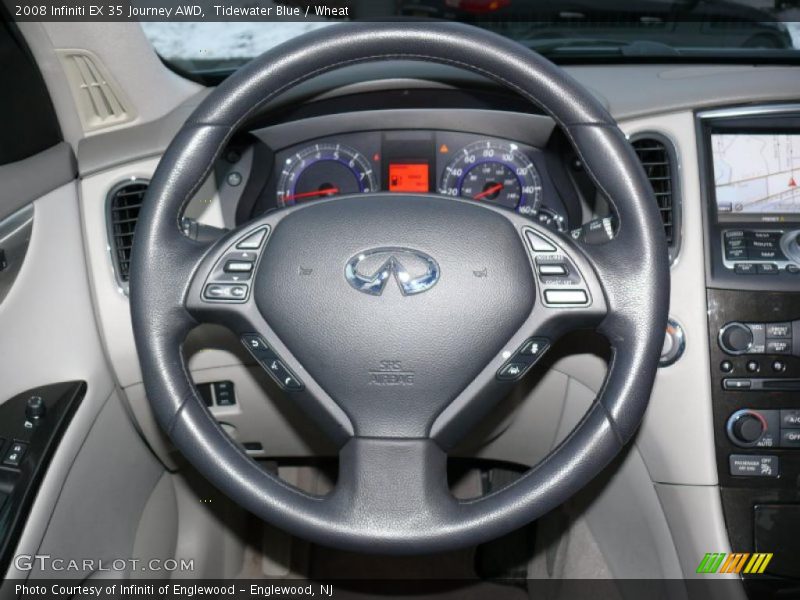 Tidewater Blue / Wheat 2008 Infiniti EX 35 Journey AWD