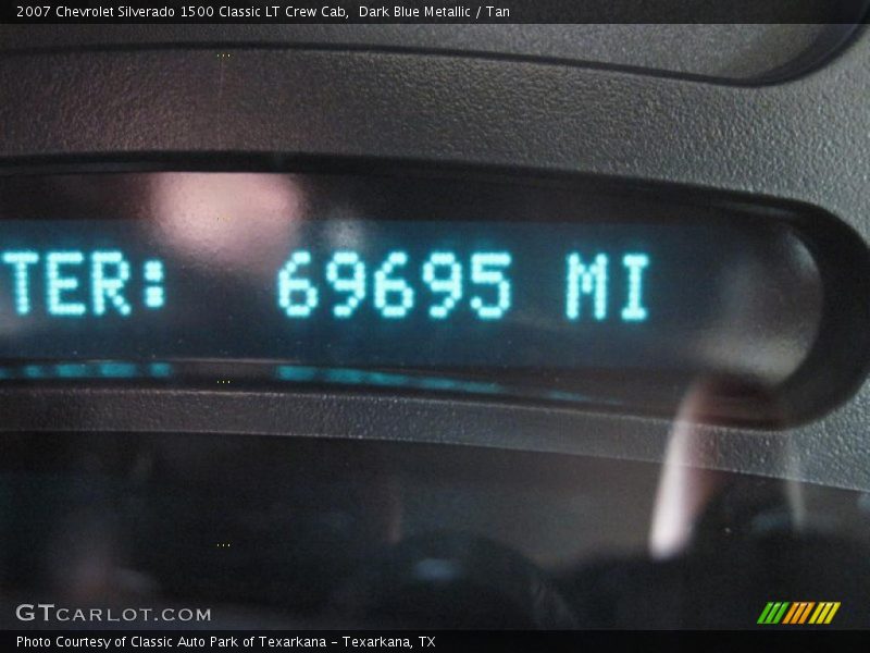 Dark Blue Metallic / Tan 2007 Chevrolet Silverado 1500 Classic LT Crew Cab