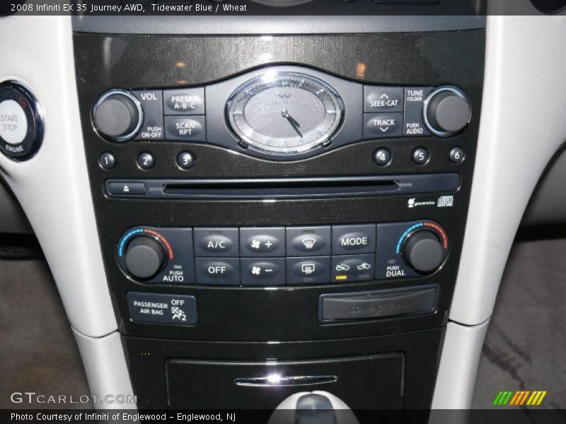 Tidewater Blue / Wheat 2008 Infiniti EX 35 Journey AWD