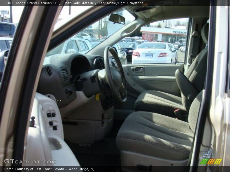 Linen Gold Metallic / Dark Khaki/Light Graystone 2007 Dodge Grand Caravan SXT