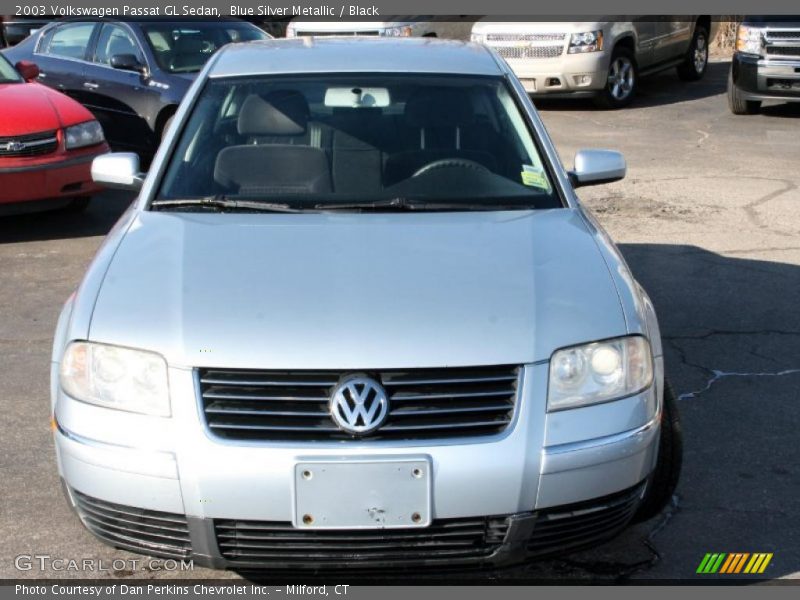 Blue Silver Metallic / Black 2003 Volkswagen Passat GL Sedan