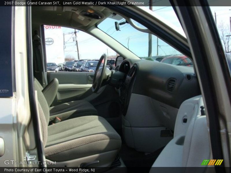 Linen Gold Metallic / Dark Khaki/Light Graystone 2007 Dodge Grand Caravan SXT