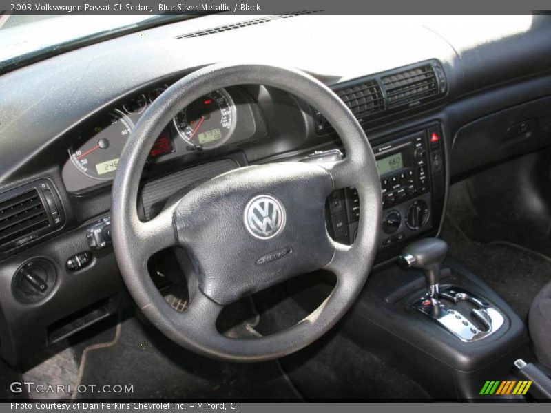 Blue Silver Metallic / Black 2003 Volkswagen Passat GL Sedan