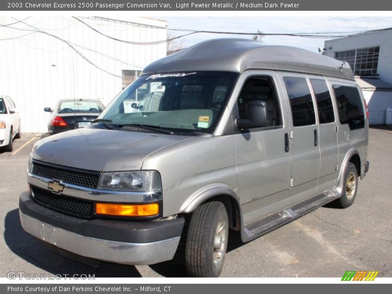 Light Pewter Metallic / Medium Dark Pewter 2003 Chevrolet Express 2500 Passenger Conversion Van