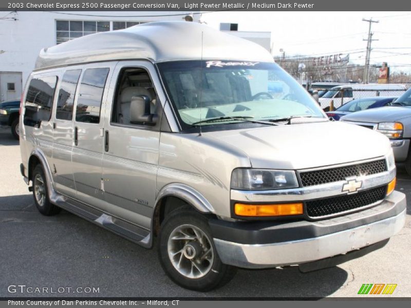 Light Pewter Metallic / Medium Dark Pewter 2003 Chevrolet Express 2500 Passenger Conversion Van