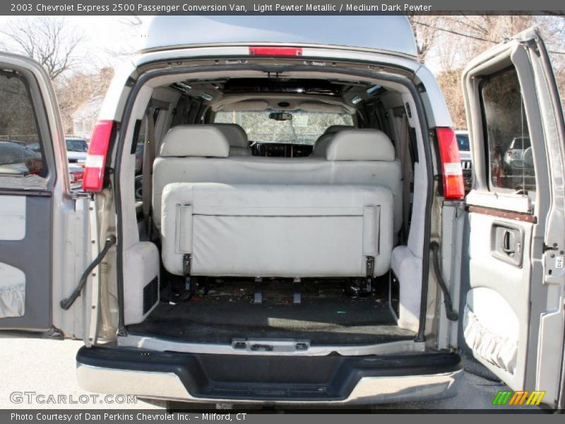 Light Pewter Metallic / Medium Dark Pewter 2003 Chevrolet Express 2500 Passenger Conversion Van