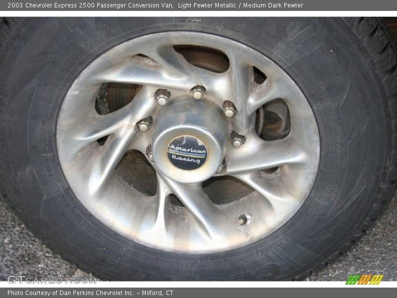Light Pewter Metallic / Medium Dark Pewter 2003 Chevrolet Express 2500 Passenger Conversion Van