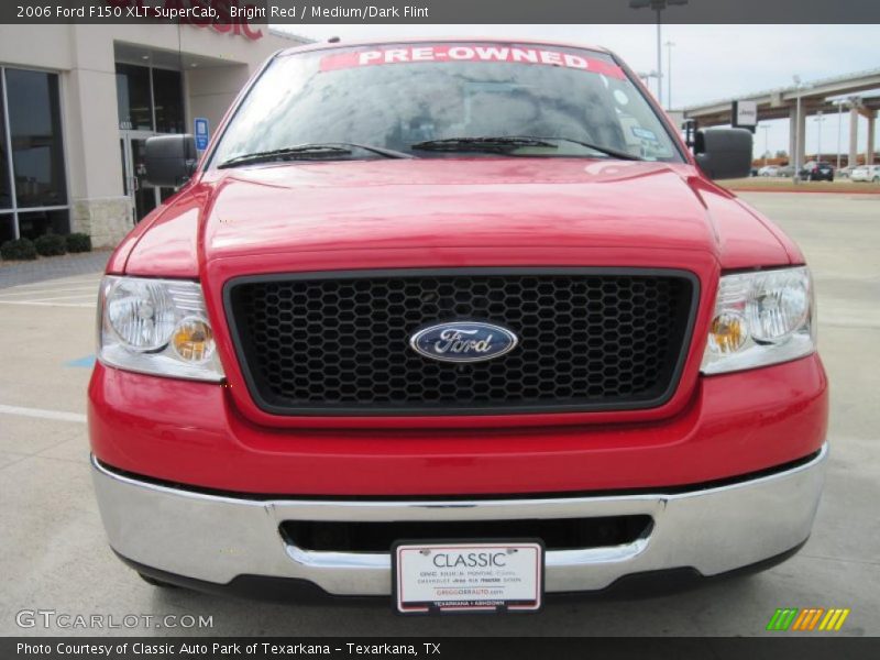 Bright Red / Medium/Dark Flint 2006 Ford F150 XLT SuperCab