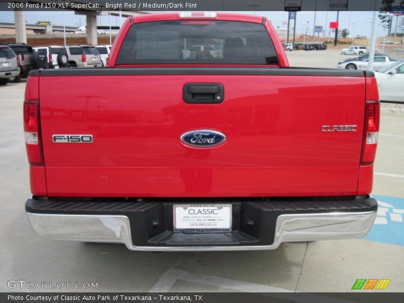 Bright Red / Medium/Dark Flint 2006 Ford F150 XLT SuperCab