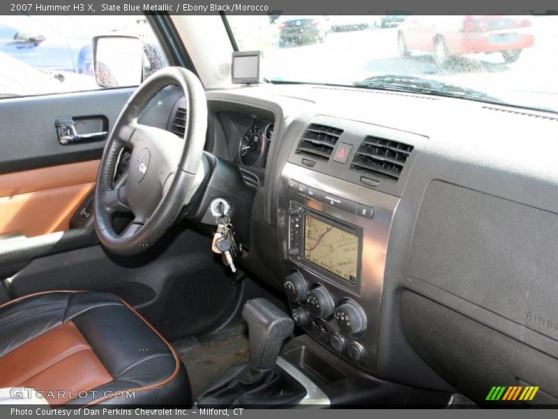 Slate Blue Metallic / Ebony Black/Morocco 2007 Hummer H3 X