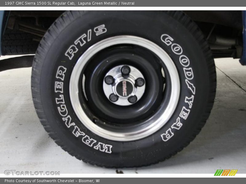 Laguna Green Metallic / Neutral 1997 GMC Sierra 1500 SL Regular Cab