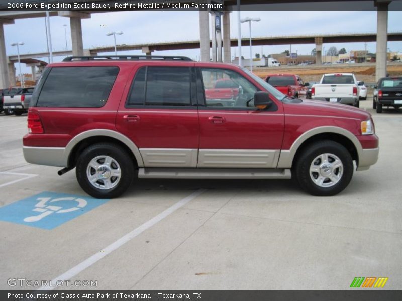 Redfire Metallic / Medium Parchment 2006 Ford Expedition Eddie Bauer