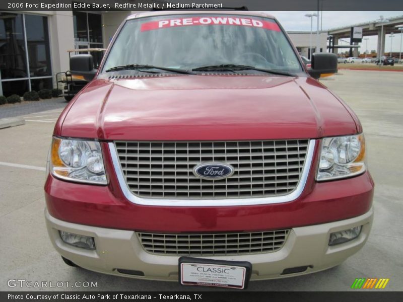 Redfire Metallic / Medium Parchment 2006 Ford Expedition Eddie Bauer