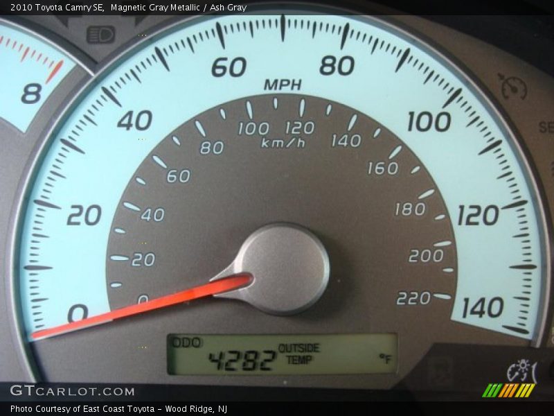Magnetic Gray Metallic / Ash Gray 2010 Toyota Camry SE