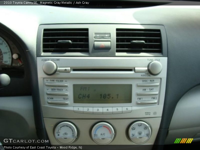 Magnetic Gray Metallic / Ash Gray 2010 Toyota Camry SE