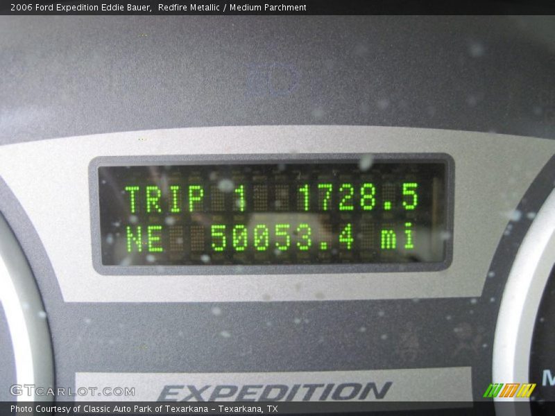 Redfire Metallic / Medium Parchment 2006 Ford Expedition Eddie Bauer