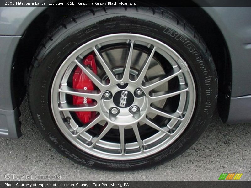 Graphite Gray / Black Alcantara 2006 Mitsubishi Lancer Evolution IX SE