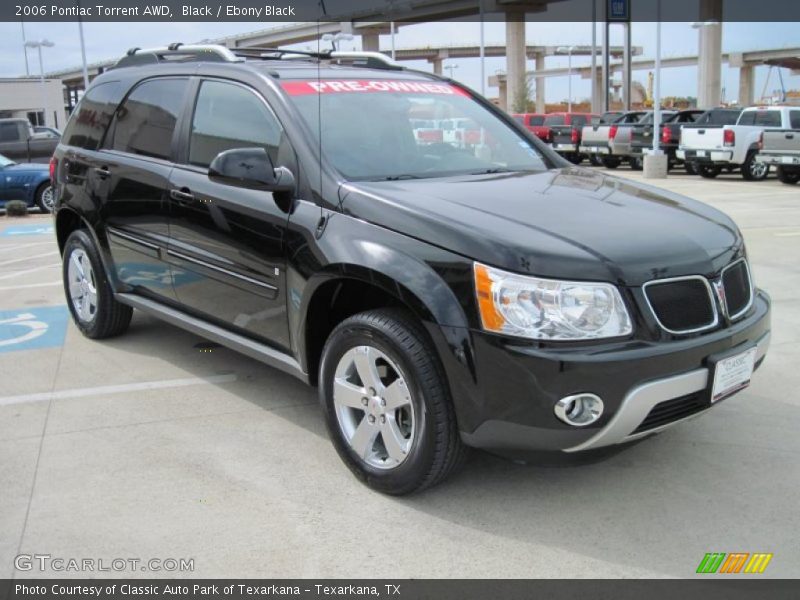 Black / Ebony Black 2006 Pontiac Torrent AWD