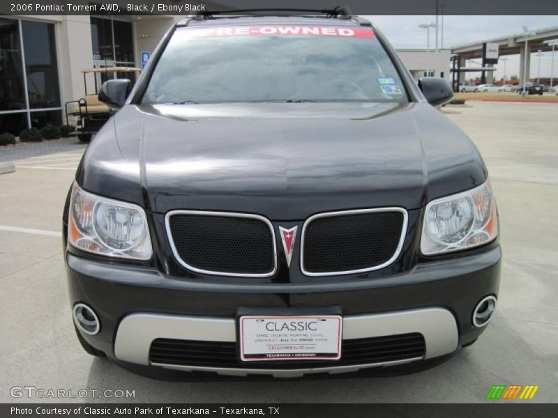 Black / Ebony Black 2006 Pontiac Torrent AWD