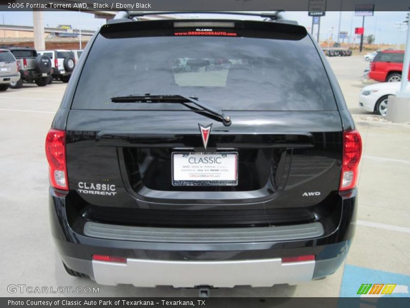 Black / Ebony Black 2006 Pontiac Torrent AWD