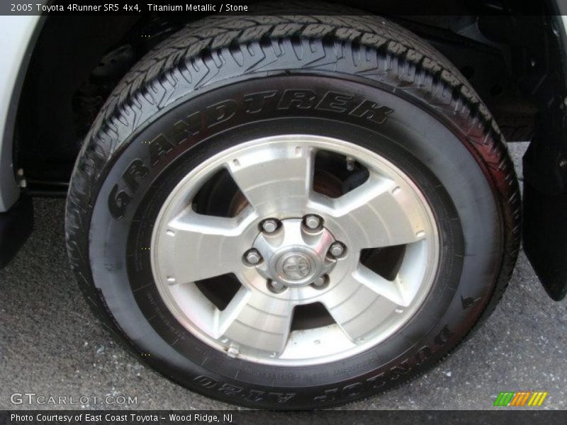 Titanium Metallic / Stone 2005 Toyota 4Runner SR5 4x4