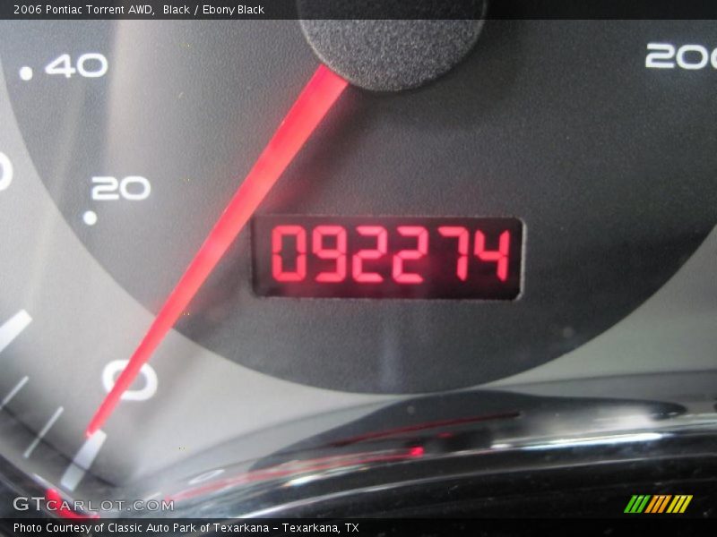 Black / Ebony Black 2006 Pontiac Torrent AWD
