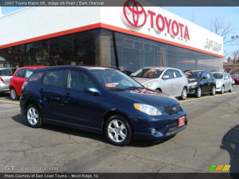 Indigo Ink Pearl / Dark Charcoal 2007 Toyota Matrix XR