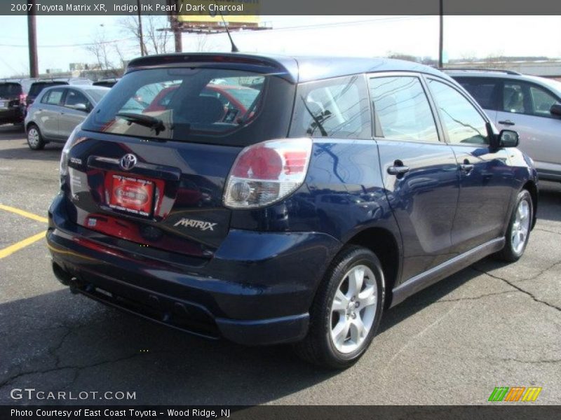 Indigo Ink Pearl / Dark Charcoal 2007 Toyota Matrix XR