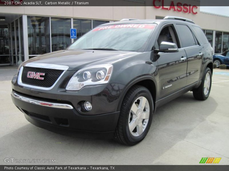 Carbon Metallic / Titanium 2007 GMC Acadia SLT
