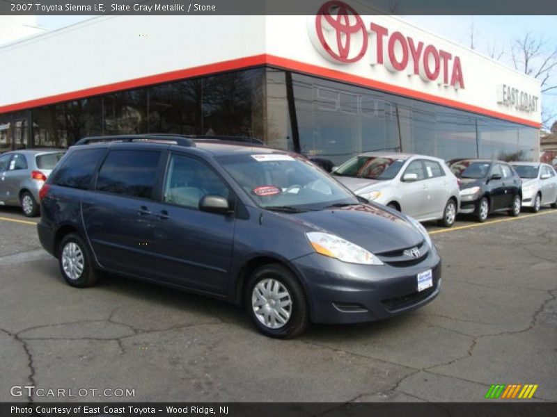 Slate Gray Metallic / Stone 2007 Toyota Sienna LE
