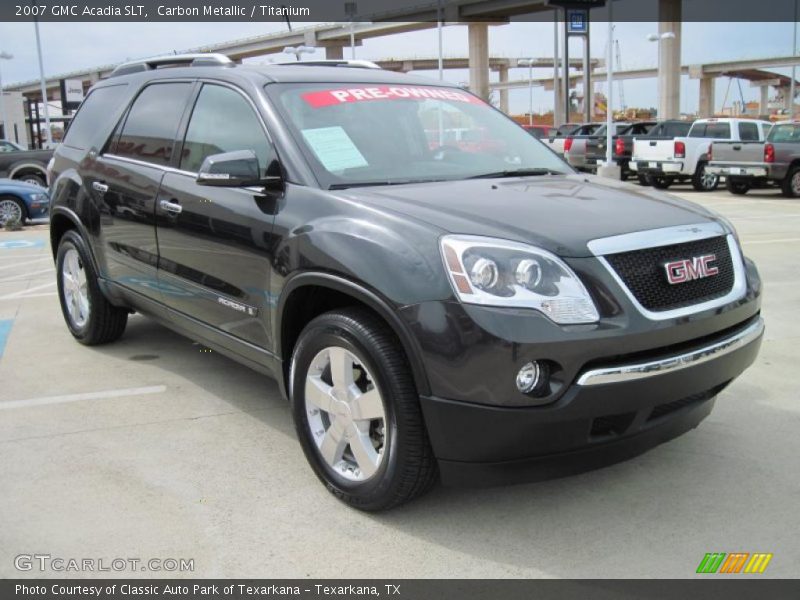 Carbon Metallic / Titanium 2007 GMC Acadia SLT