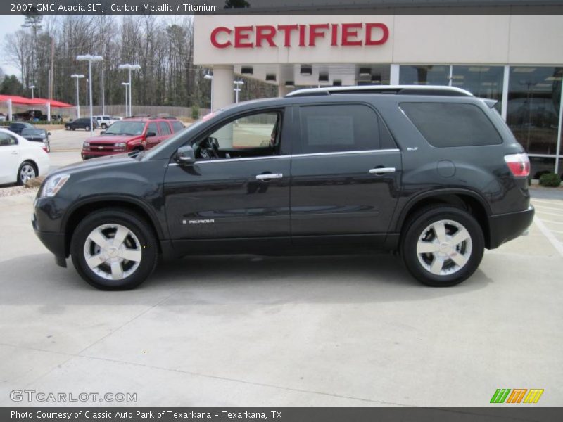 Carbon Metallic / Titanium 2007 GMC Acadia SLT