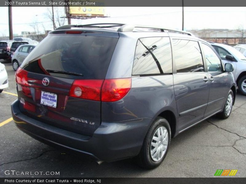 Slate Gray Metallic / Stone 2007 Toyota Sienna LE