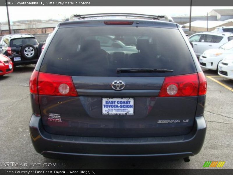 Slate Gray Metallic / Stone 2007 Toyota Sienna LE
