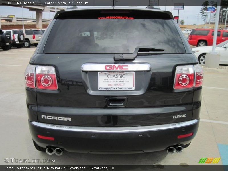 Carbon Metallic / Titanium 2007 GMC Acadia SLT