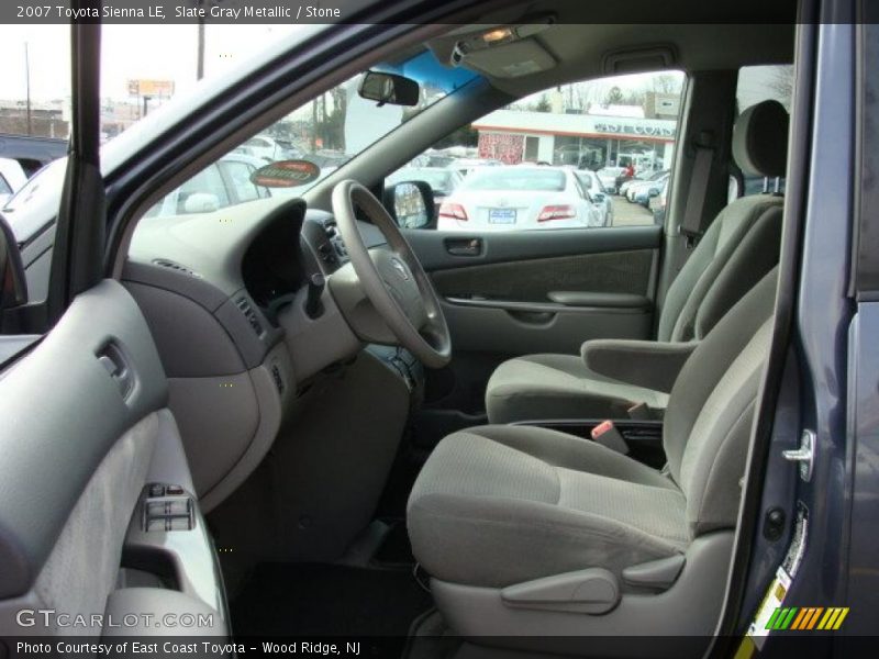 Slate Gray Metallic / Stone 2007 Toyota Sienna LE